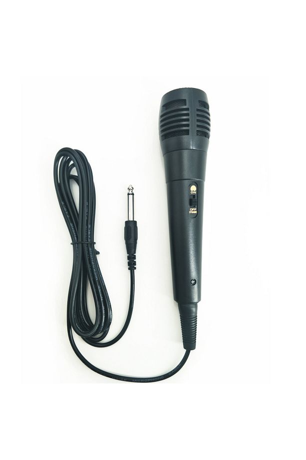 6.5mm 2 Metre Kablolu Dinamiık Fullsound Profosyonel El Mikrofonu cami Okul Youtuber Vokal Mikrofon - 2