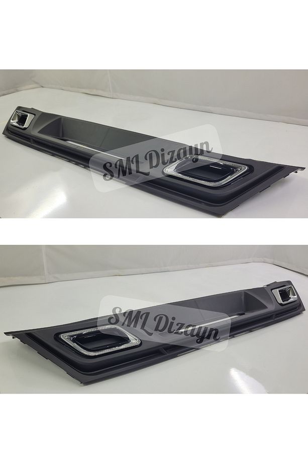 Seat ibiza mk5 2017-2021 Egzoz Görünüm Difüzör-Difizör PLASTİK Ibiza Mk5 Arka-Ek-Rear-Diffuser - 5