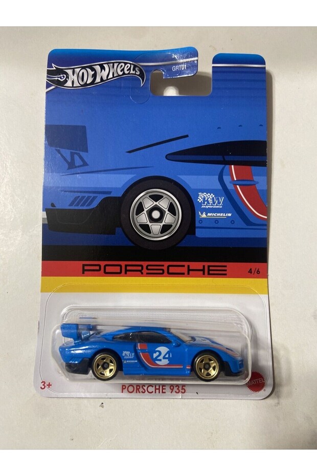 2024 Hot Wheels Porsche Series Porsche 935 Blue-Hrw59