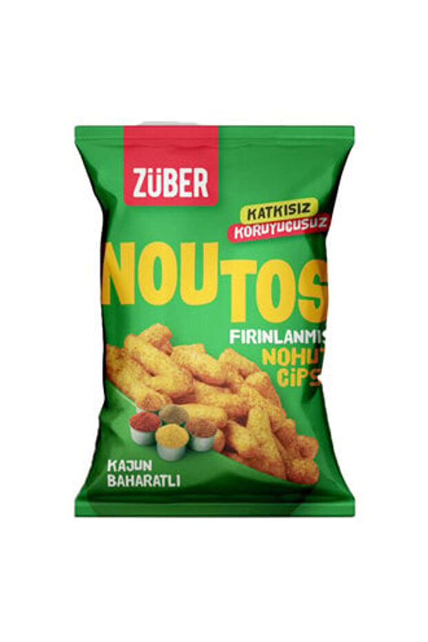 Noutos Fırınlanmış Nohut Cips Kajun Bah. ( 2 ADET ) - 1