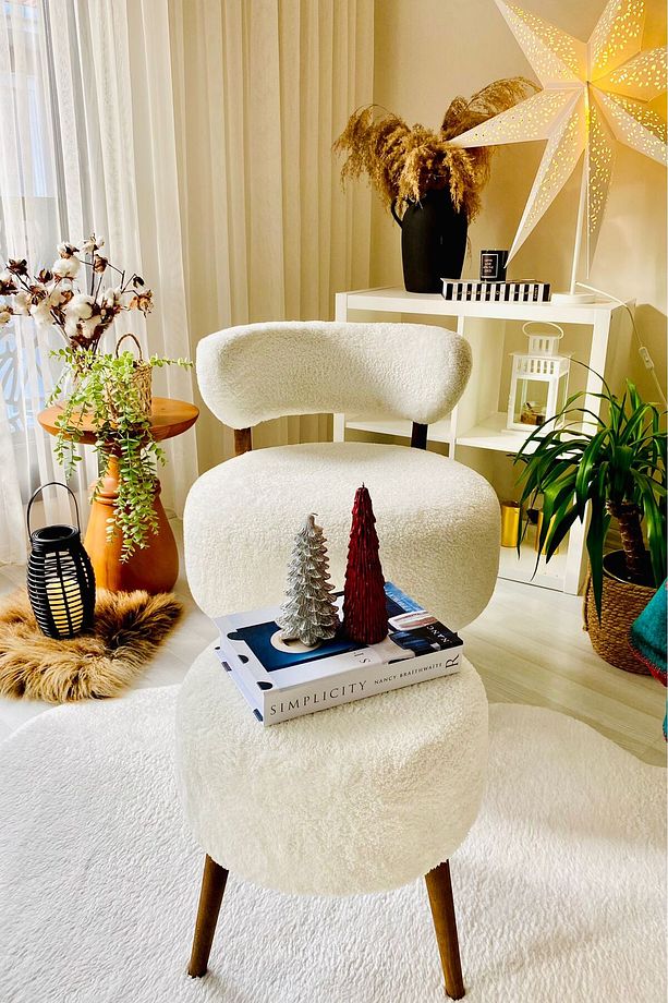 Çay Seti Tekli Koltuk Berjer Ve Puf Takımı (salon, Balkon, Ofis) BERJER + PUF - 4