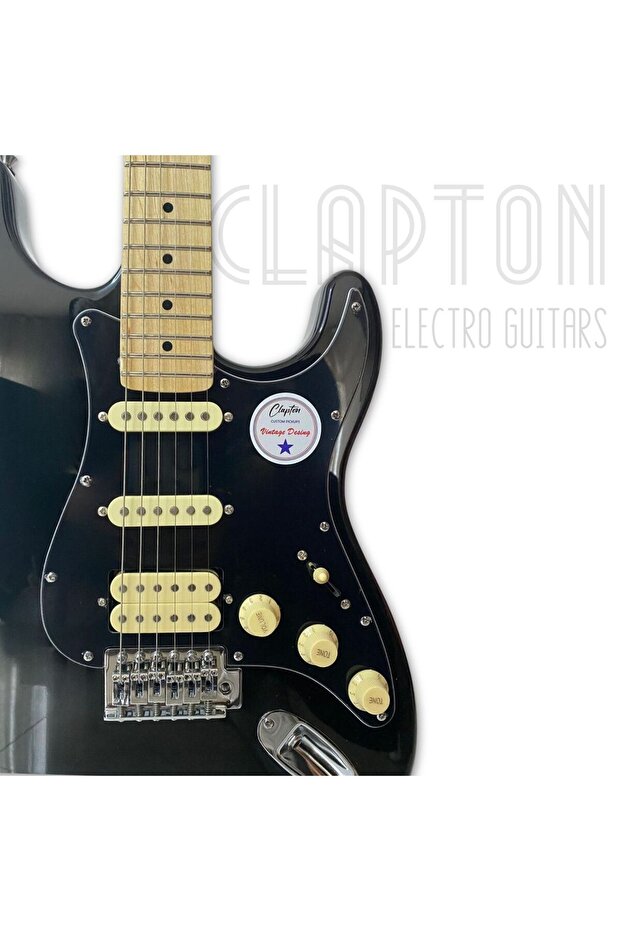 STR-10 BK Elektro Gitar - 2