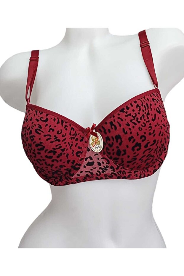 حمالة صدر مبطنة بنقشة الفهد - 1