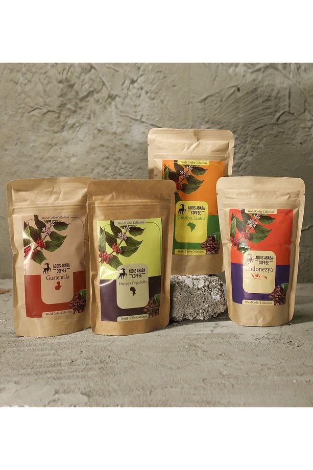 Filtre Kahve ve Bitki Çayı French Press &Filtre Kahve & Kupa Bardak &Işıklı Küre Hediye Seti - 5