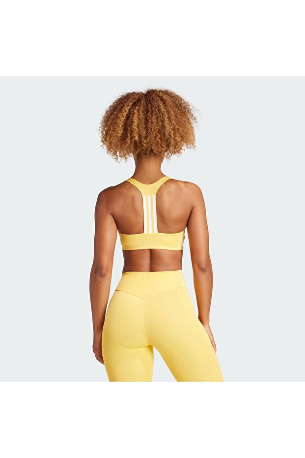 Powerimpact Training Medium Support 3 Stripes Kadın Büstiyer - 2