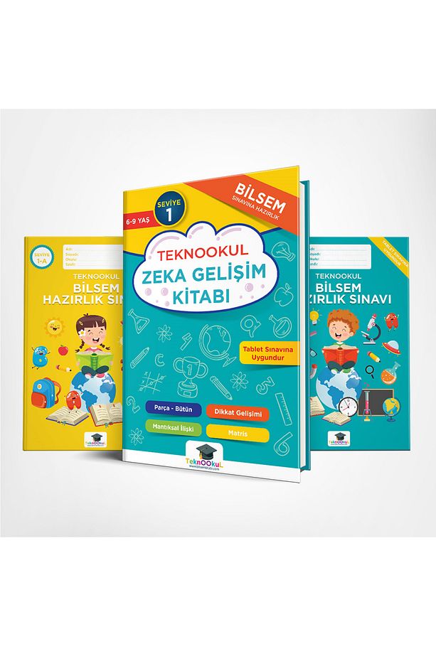 8 Yaş Zeka Ve Dikkat Güçlendirme Seti 9 Lu Set (S1,S2,S3) - 2