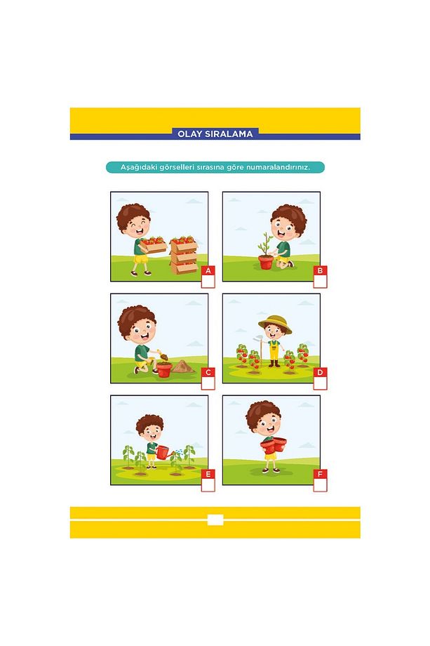8 Yaş Zeka Ve Dikkat Güçlendirme 4 Lü Kitap - 5