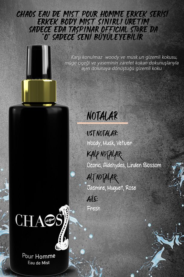 Chaos Body Mist Vücut Spreyi 200ml. - 3