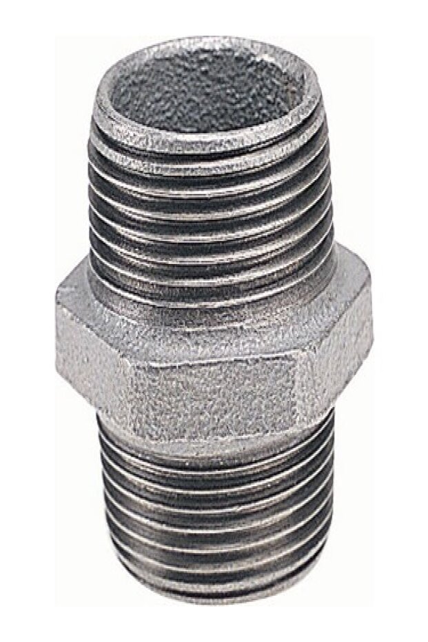 Nipple 3 - Galvanized - 1