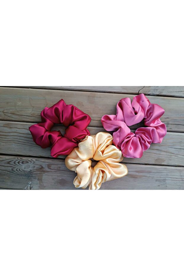satin ring 3-piece set buckle