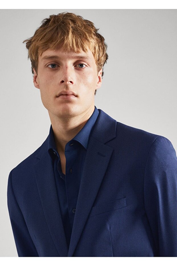 Super Slim Fit Blazer Jacket - 5