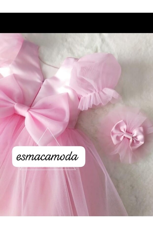 PINK MODEL GIRL'S DRESS