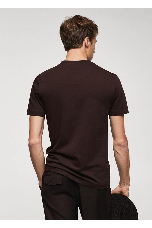 V yaka basic tişört - 4