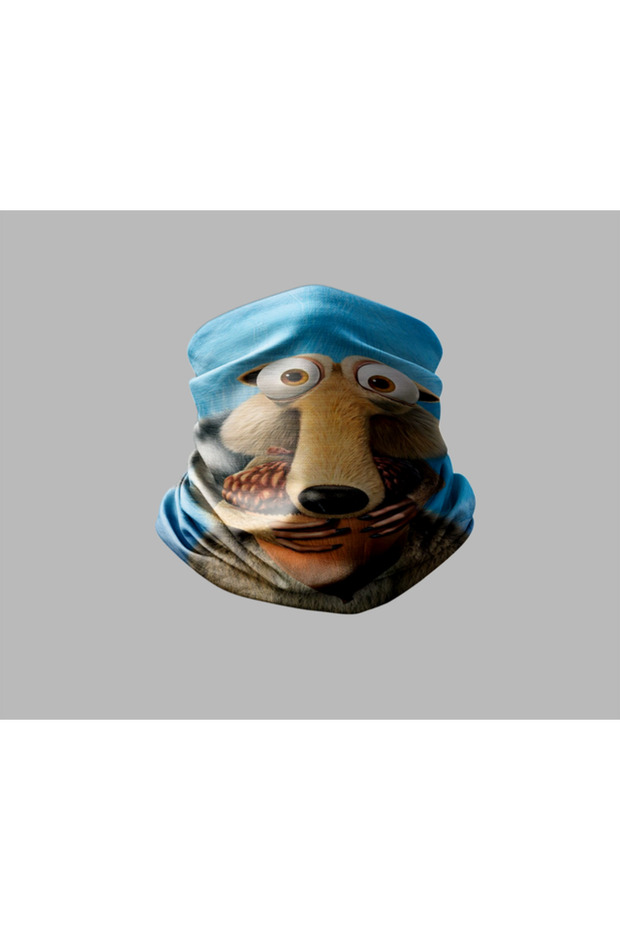 5D Character Design Biker Buff Mask Outdoor Neck Gaiter Unisex Bandana