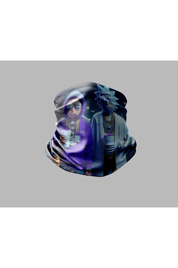 5D Character Design Biker Buff Mask Outdoor Neck Collar Unisex Bandana