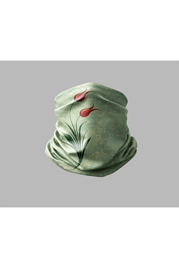 Ebru Art Design Biker Buff Mask Outdoor Neck Gaiter Unisex Bandana