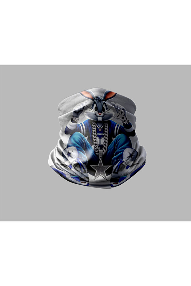 5D Character Design Biker Buff Mask Outdoor Neck Gaiter Unisex Bandana