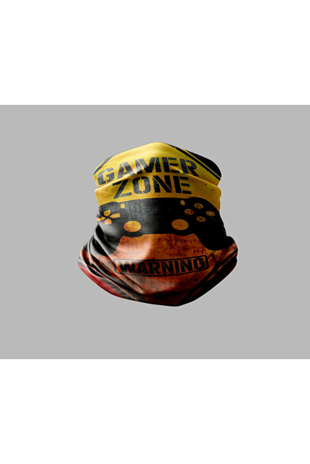 Gamer Designed Biker Buff Mask Outdoor Neck Gaiter Unisex Bandana