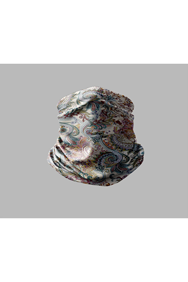 Ebru Art Design Biker Buff Mask Outdoor Neck Gaiter Unisex Bandana