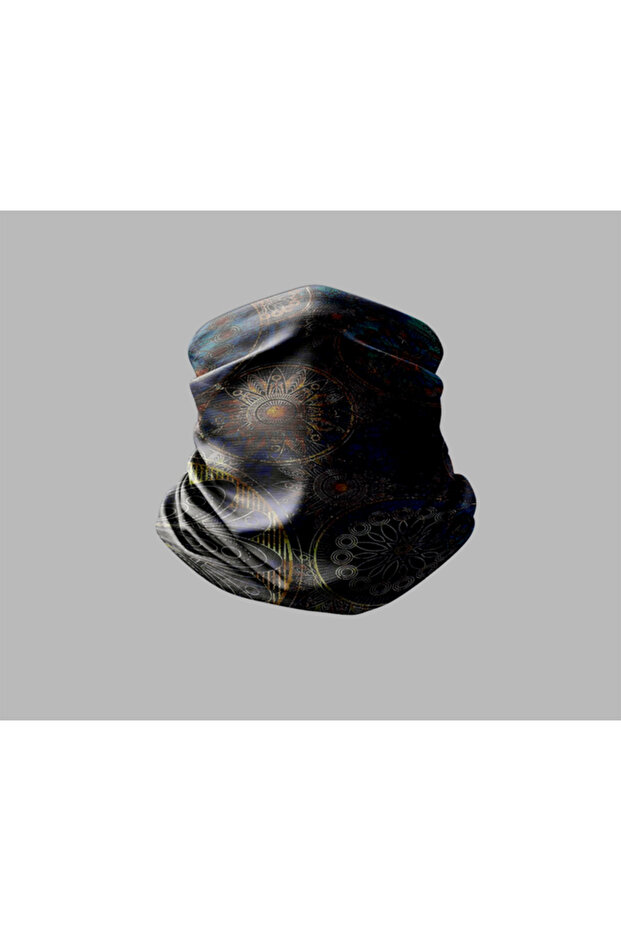 Ebru Art Design Biker Buff Mask Outdoor Neck Gaiter Unisex Bandana