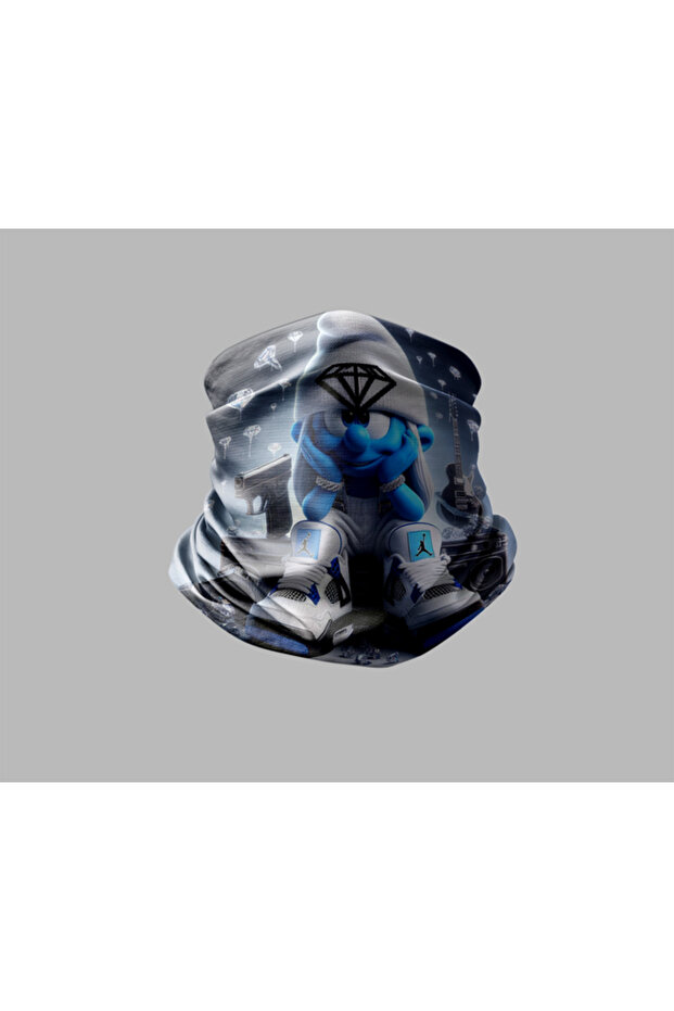 5D Character Design Biker Buff Mask Outdoor Neck Gaiter Unisex Bandana