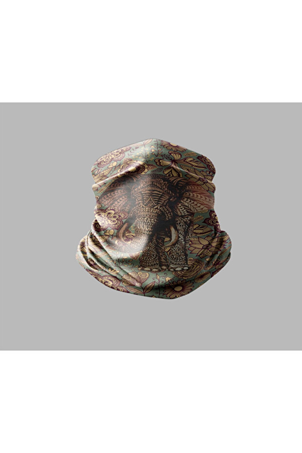 Ebru Art Design Biker Buff Mask Outdoor Neck Gaiter Unisex Bandana