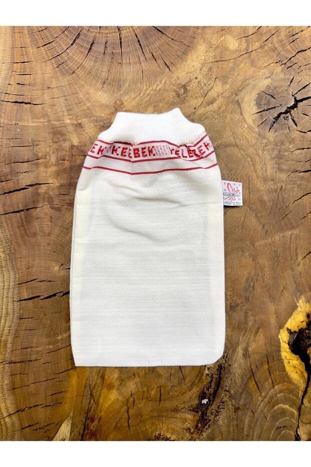 Medium Hard Elastic Bath White Pouch Shower Pouch Exfoliating