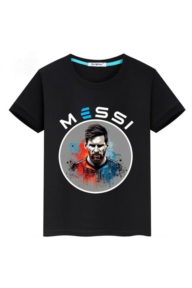 Style-X LIONEL MESSI PRINTED CYCLING NECK KIDS AND YOUTH TSHIRT