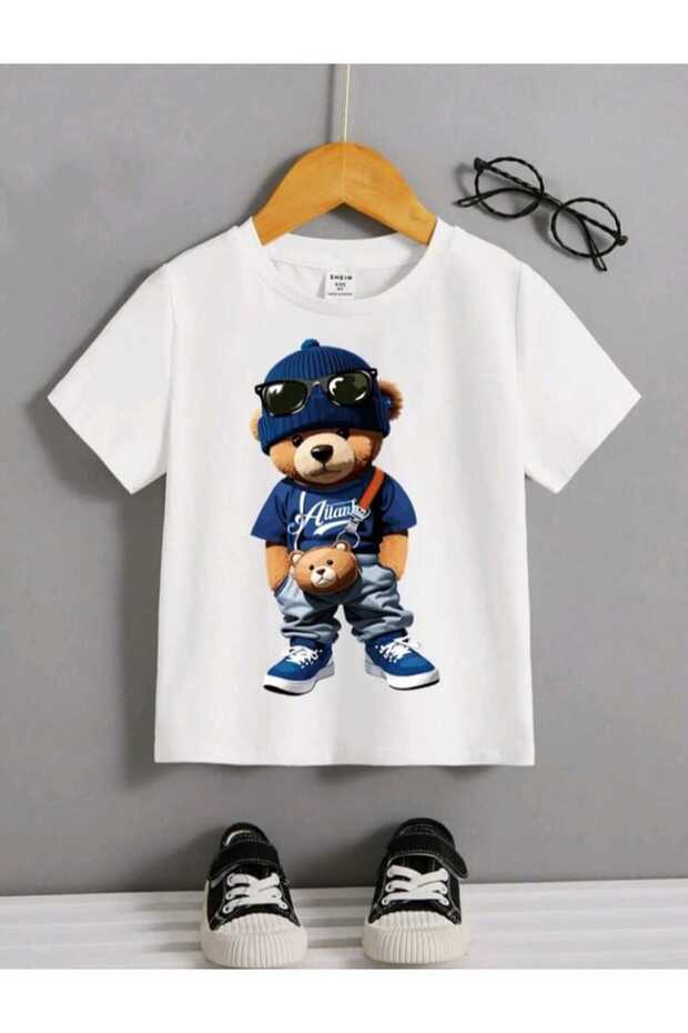 Style-X COOL PRINTED BICYCLE NECK CHILDREN'S AND TEEN'S T-SHIRT