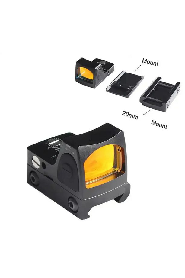 Glock Yakın Menzil Için Hedefleme Rmr Reflex Red Dot Sight - Siyah - 1