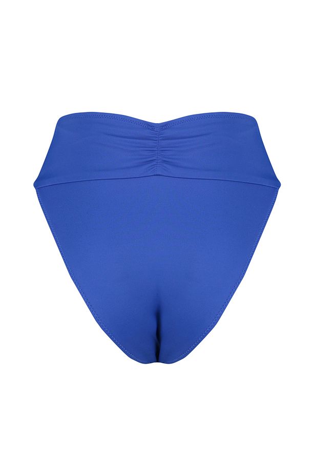 Saks Aksesuarlı Yüksek Bel High Leg Regular Bikini Altı TBESS22BA00001 - 9