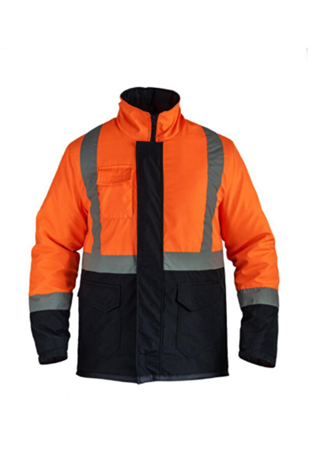 Reflektörlü Parka Turuncu-MEGA - 1