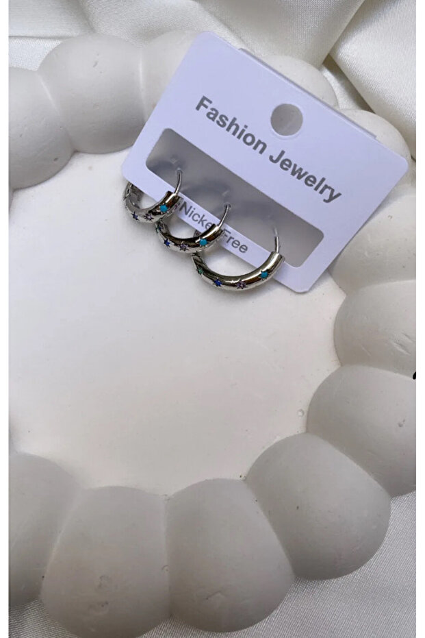 3lü Set Vip Küpe - 4