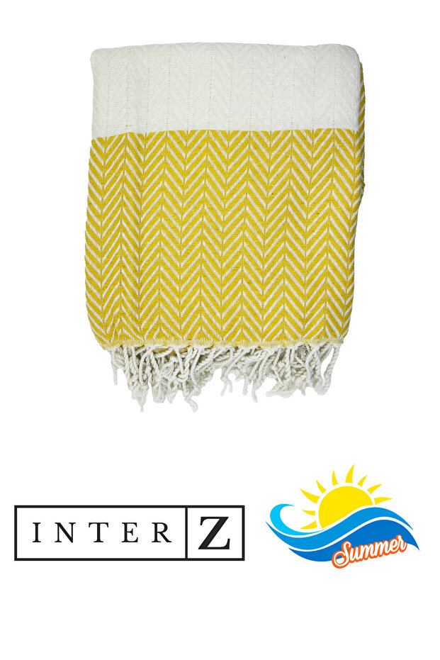 100% Cotton Beach Towel, Xxl 100x180cm, Marmaris