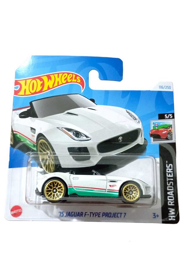 15 JAGUAR F-TYPE PROJECT 7  TEKLİ ARABALAR 2024 SERİSİ ORİJİNAL HOT WHEELS y058 - 1
