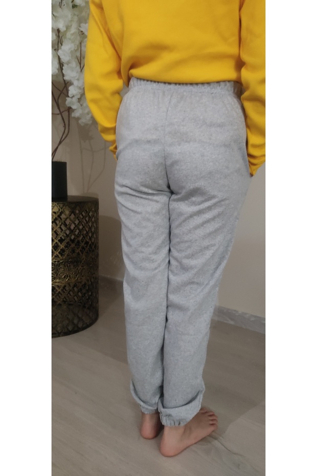 Cepli Paçası Lastikli Basic Çocuk Eşofman Altı - 4