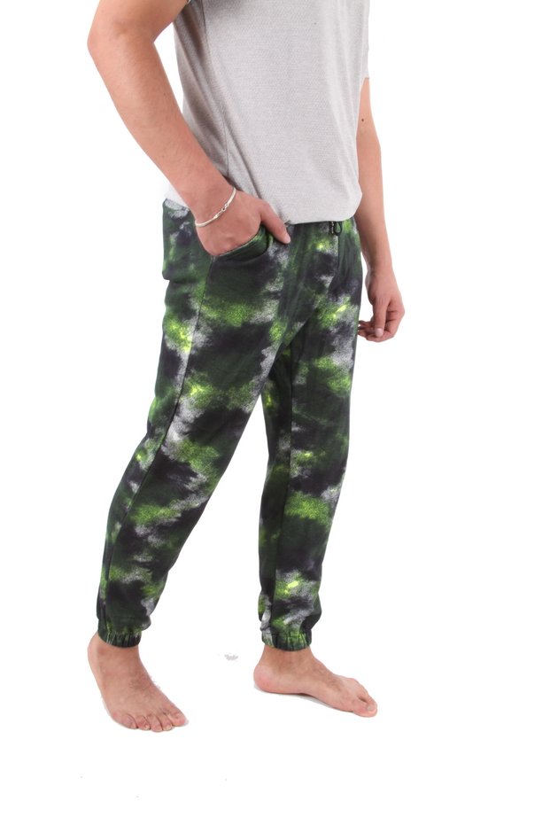 Mooncover Boys' Military Camouflage Printed Cotton Tracksuit – Green