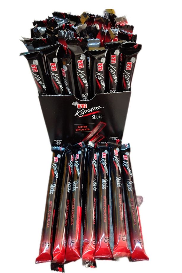 sticks bitter çikolata kahve yanı mükemmel tad 7 Gr x 30 adet - 1
