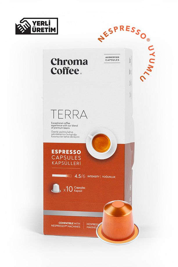 Terra 10 Adet Nespresso Uyumlu Kapsül Kahve - 1