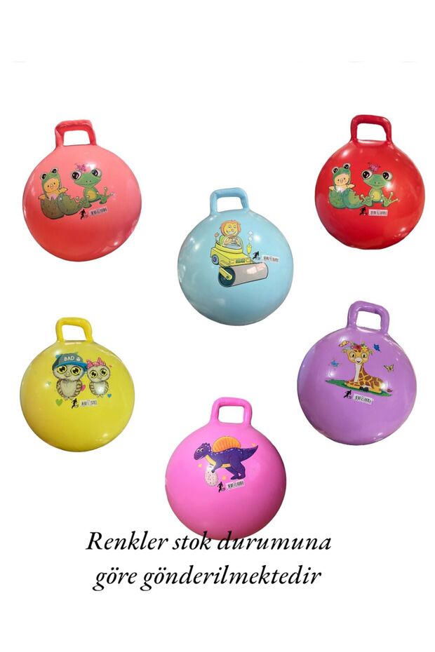 Zıp Zıp Kanguru Zıplama Plates Topu Çocuk Plates Topu - 2