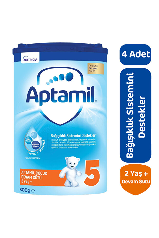 Devam Sütü 5 Numara 800 gr 4 lü Paket - 1