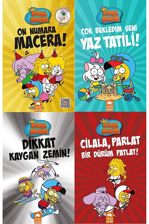 Kral Şakir 10-11-12-13 / 4 Kitap Set