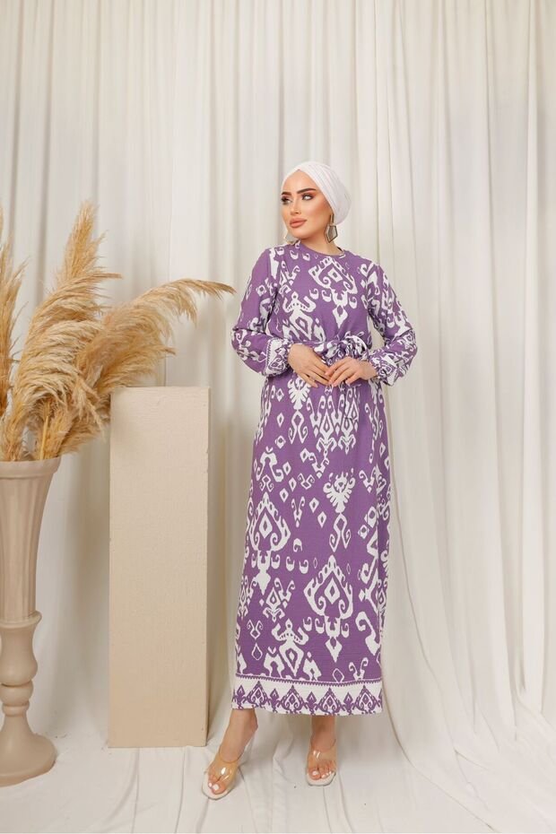 فستان منقوش - 2