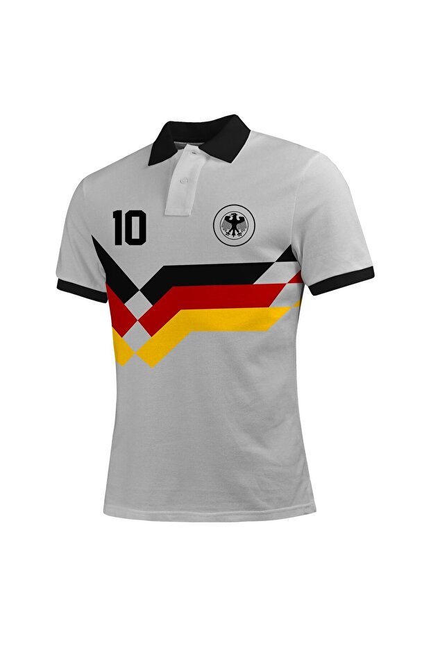 Germany 1990 Retro Polo T-shirt