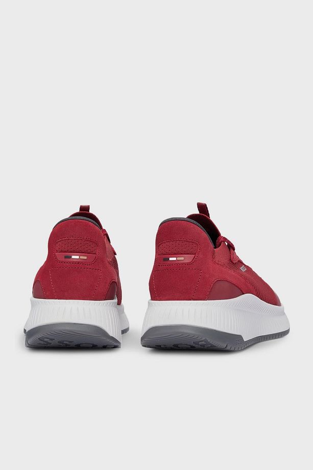 Logolu Örme Detaylı Kılçık Tabanlı Sneaker Ayakkabı Erkek AYAKKABI 50498904 647 - 5