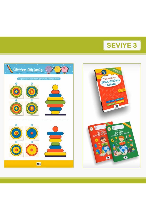 8 Yaş Zeka Ve Dikkat Güçlendirme Seti 9 Lu Set (S1,S2,S3) - 7