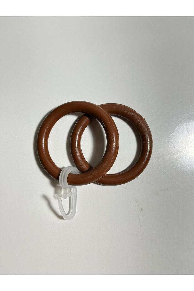 Rustik Halka Klipsi Perde Klipsi (40 Adet) Seffaf Klips - 4