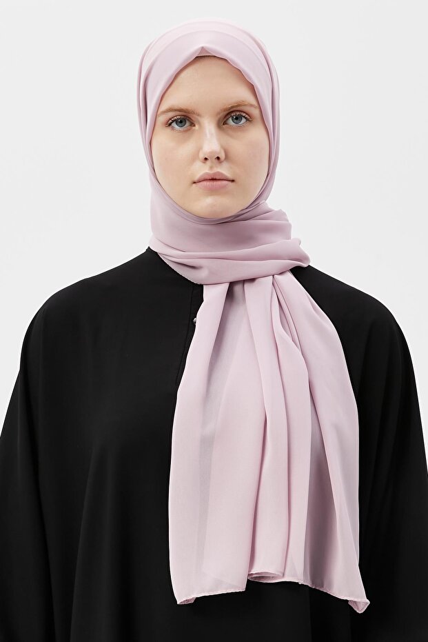 مسحوق شال شيفون عادي