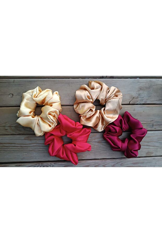 satin ring 4-piece set buckle