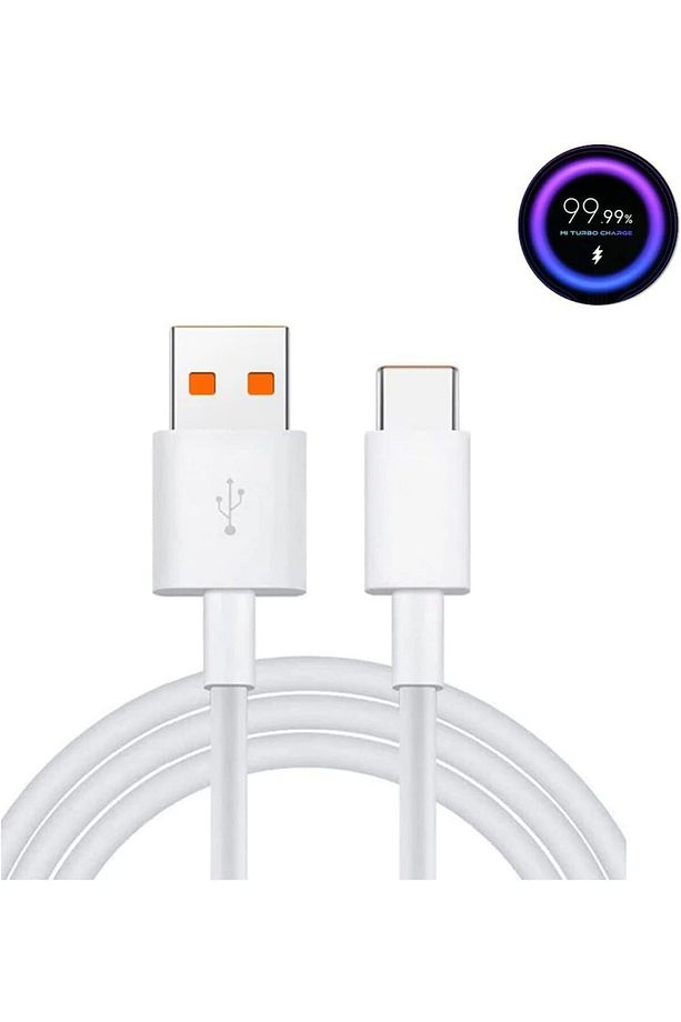 6A Süper Hızlı Şarj Data Kablosu Type-C Veri Kablosu Android Uyumlu Adaptör Hızlı Şarj Cihazı - 3